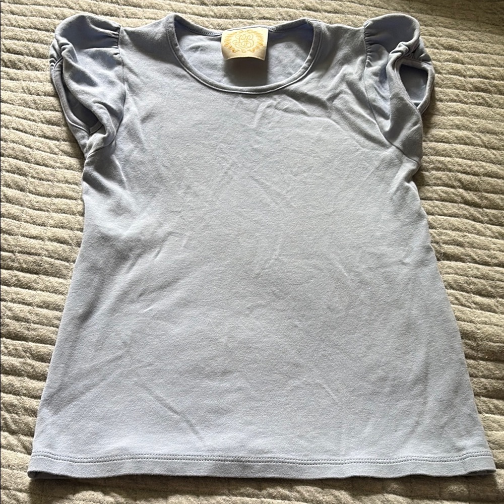 The Beaufort Bonnet Company Light Blue Short Sleeve Tee